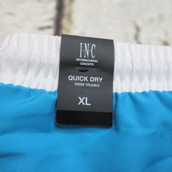 INC International Concepts Quick Dry Swim Trunks - Picture 7 of 8